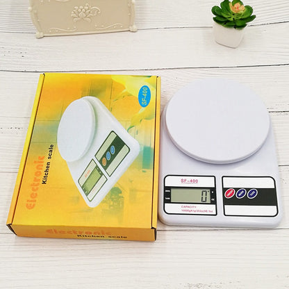 Digital Kitchen Scale Up to 10 KG White